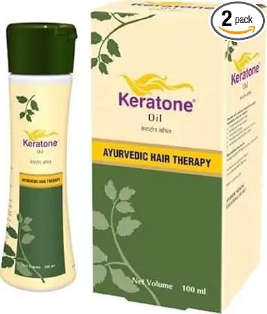 Dabur KERATONE OIL 100 ML -2 PCS Hair Oil (200 ml)
