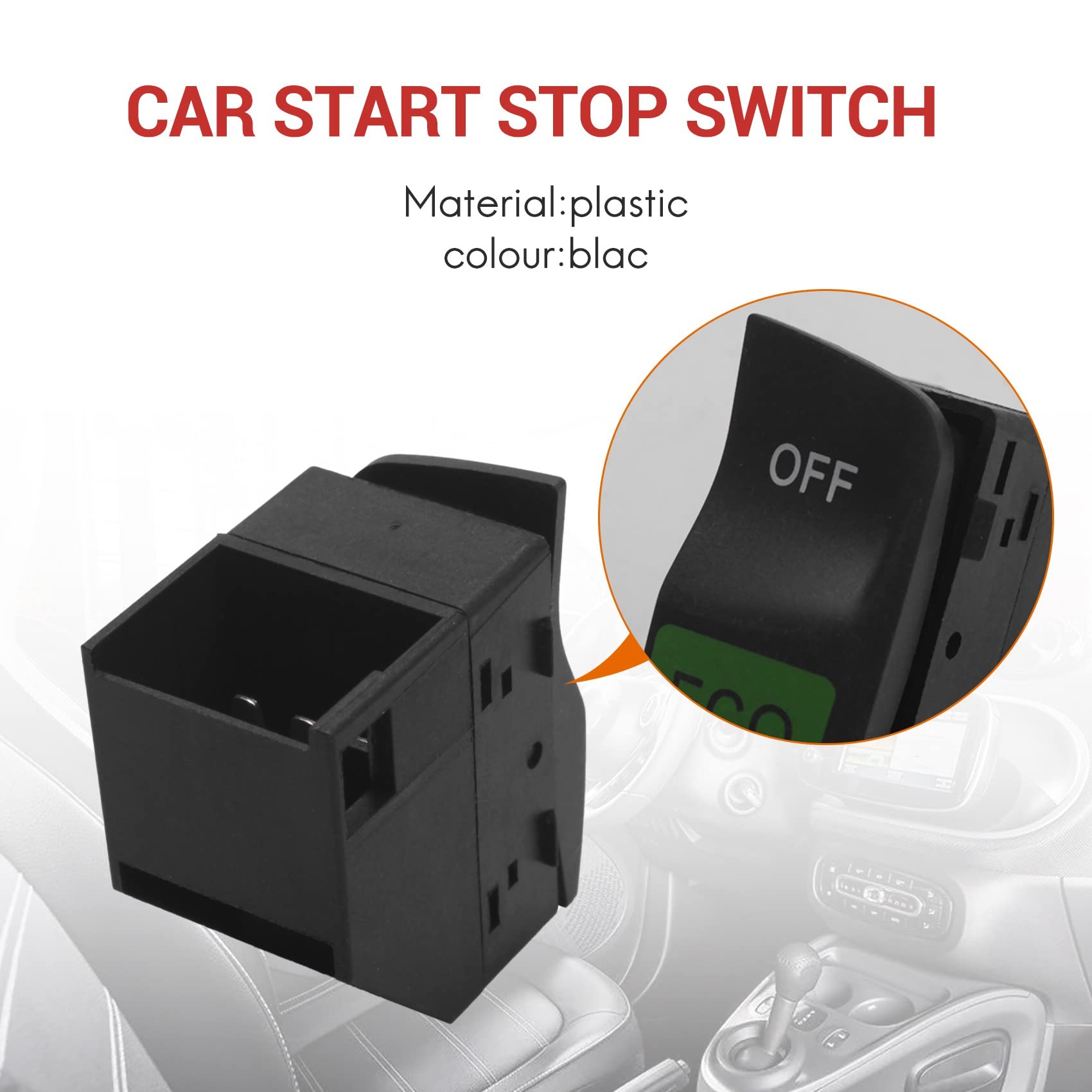 Interruttore automatico Start Stop ECO Off per 451 2008-2015 A4518204410 4518204410