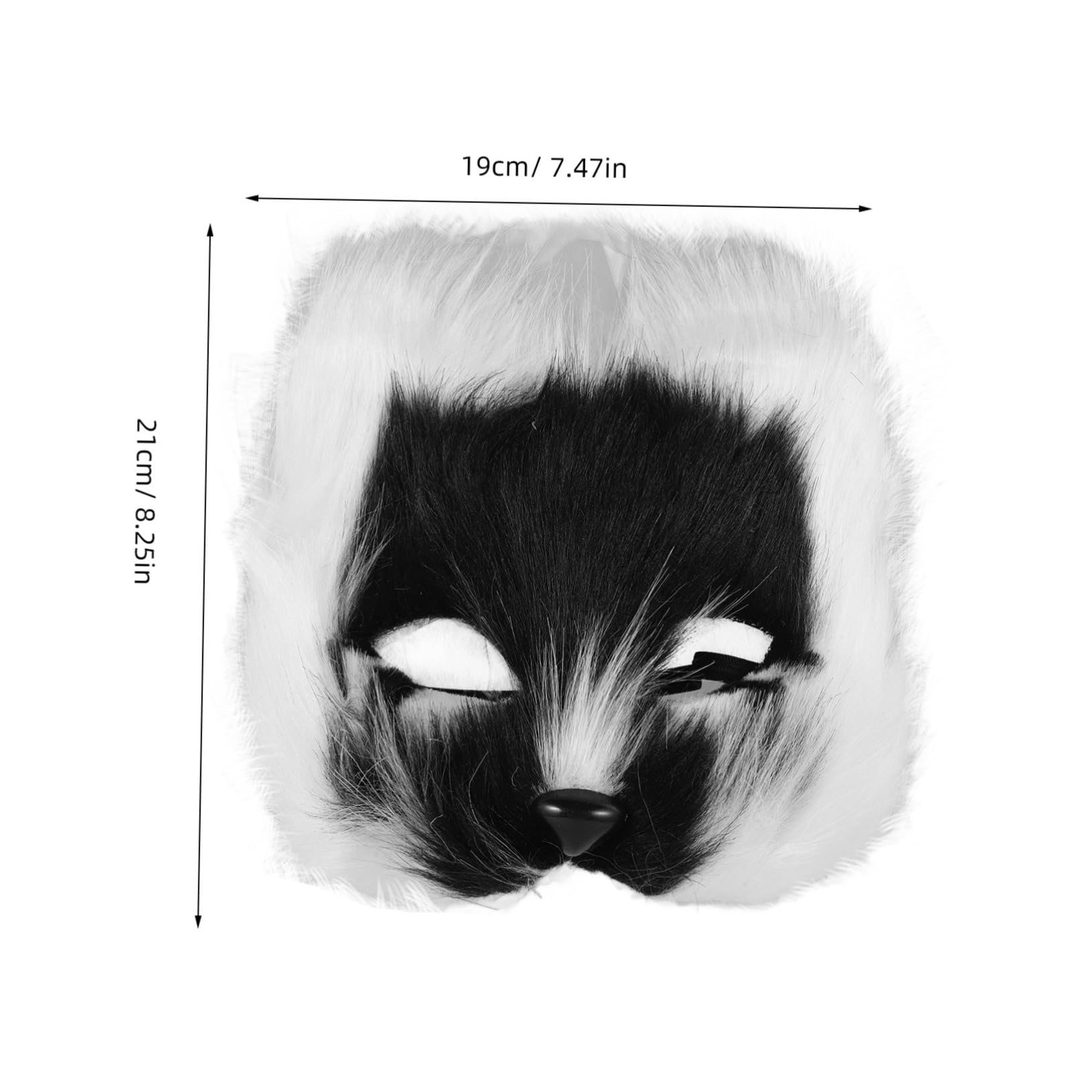Healeved 5 Pezzi Maschera Maschera Fox per Cosplay e Halloween Design Creativo e Adatta Perfetta per e Party