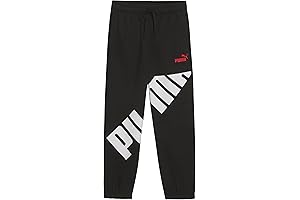 PUMA Boys' Core Logo Jogger Pants