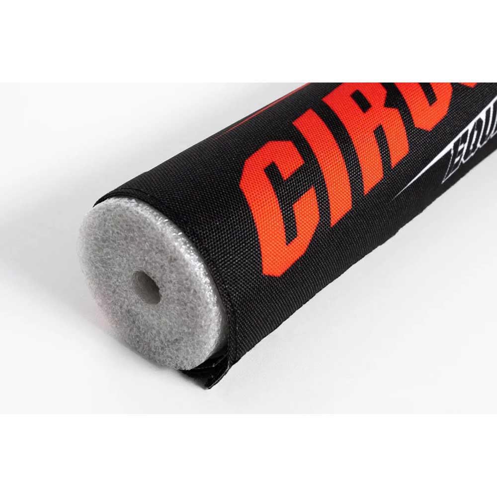 Circuit Equipment – Paracolpi Manubrio MXIII in Foam con Cover in Tessuto Poliestere Stampato – Rosso – vestibilità Universale – 273 mm