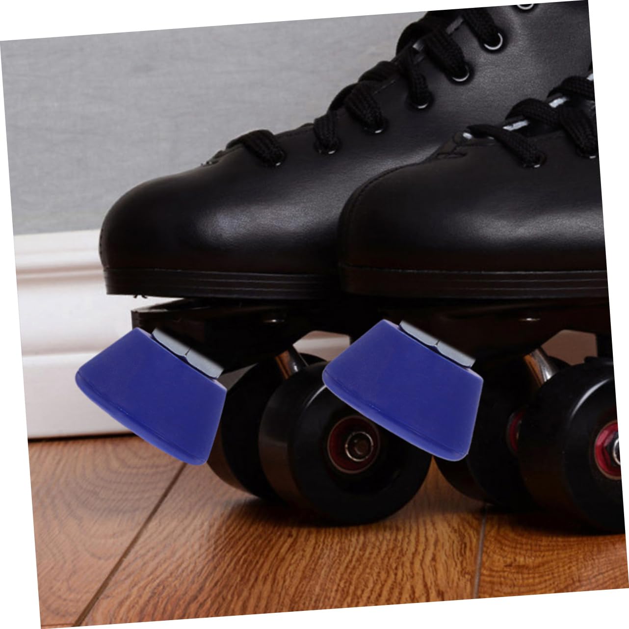 Sosoport Tappo Pattinaggio di Gomma Accessori Dito del Piede Protezioni per Le Dita dei Pattini A Rotelle Cuscinetti per Pattini A Rotelle Gomma da Cancellare Blu