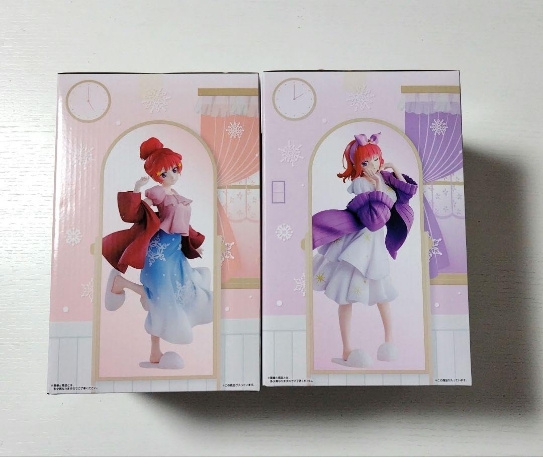 五等分の花嫁　一番くじ　フィギュア スノールームウェア　フィギュア 楽天市場】一番くじ 五等分の花嫁∽ ~2人だけの時間~ B賞 中野二乃