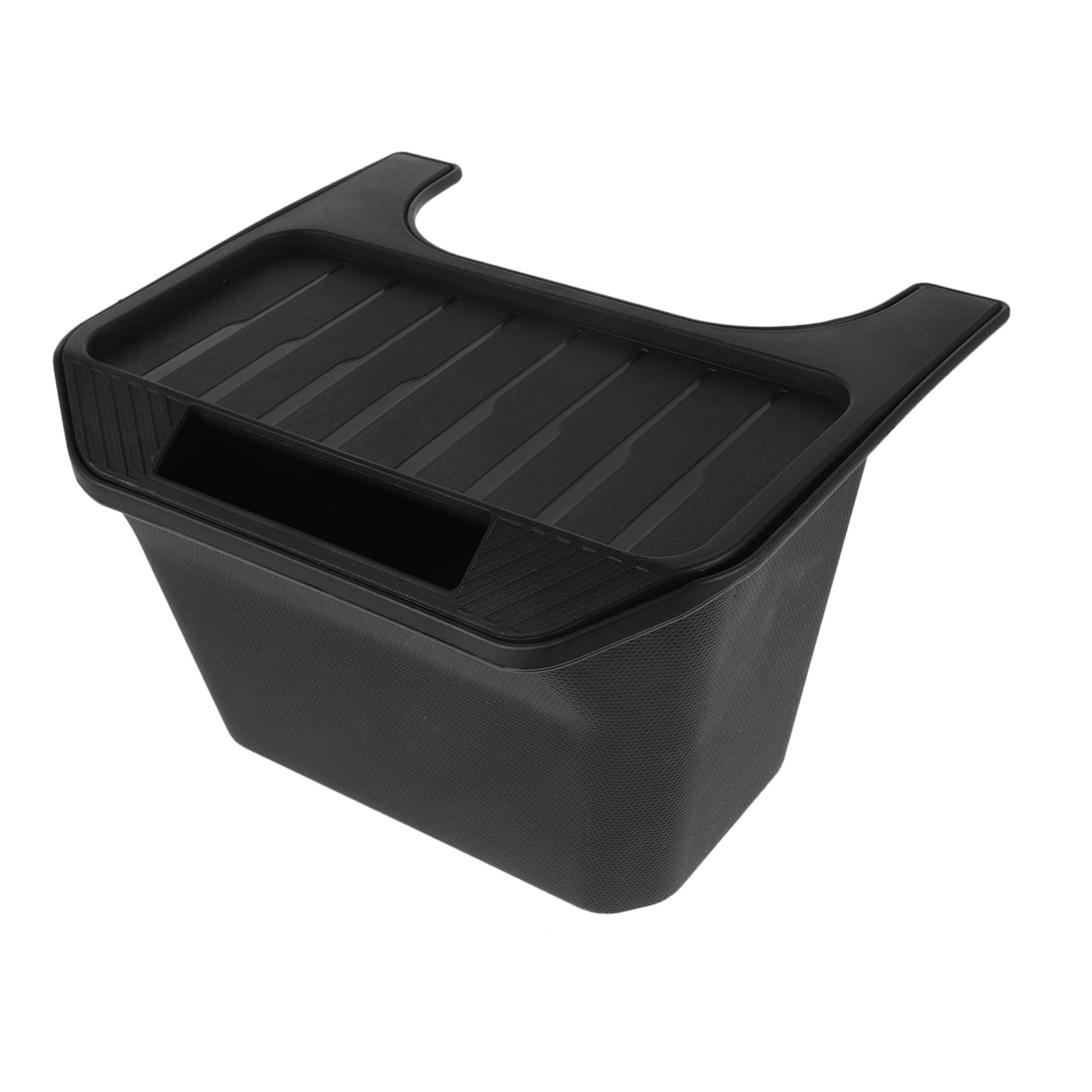 Rangement console arrière Tesla Model Y : une boîte poubelle sur mesure et élégante
