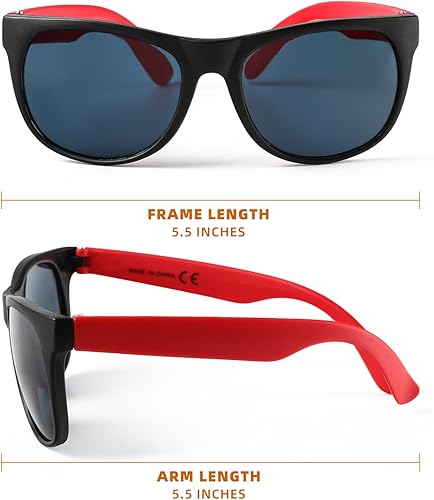 Miniatura 2 de Paquete de 32 lentes de sol de neón de 16 colores, regalos de fiesta, estilo de los años 80, coloridos juegos de gafas de sol para fiesta, perfectos