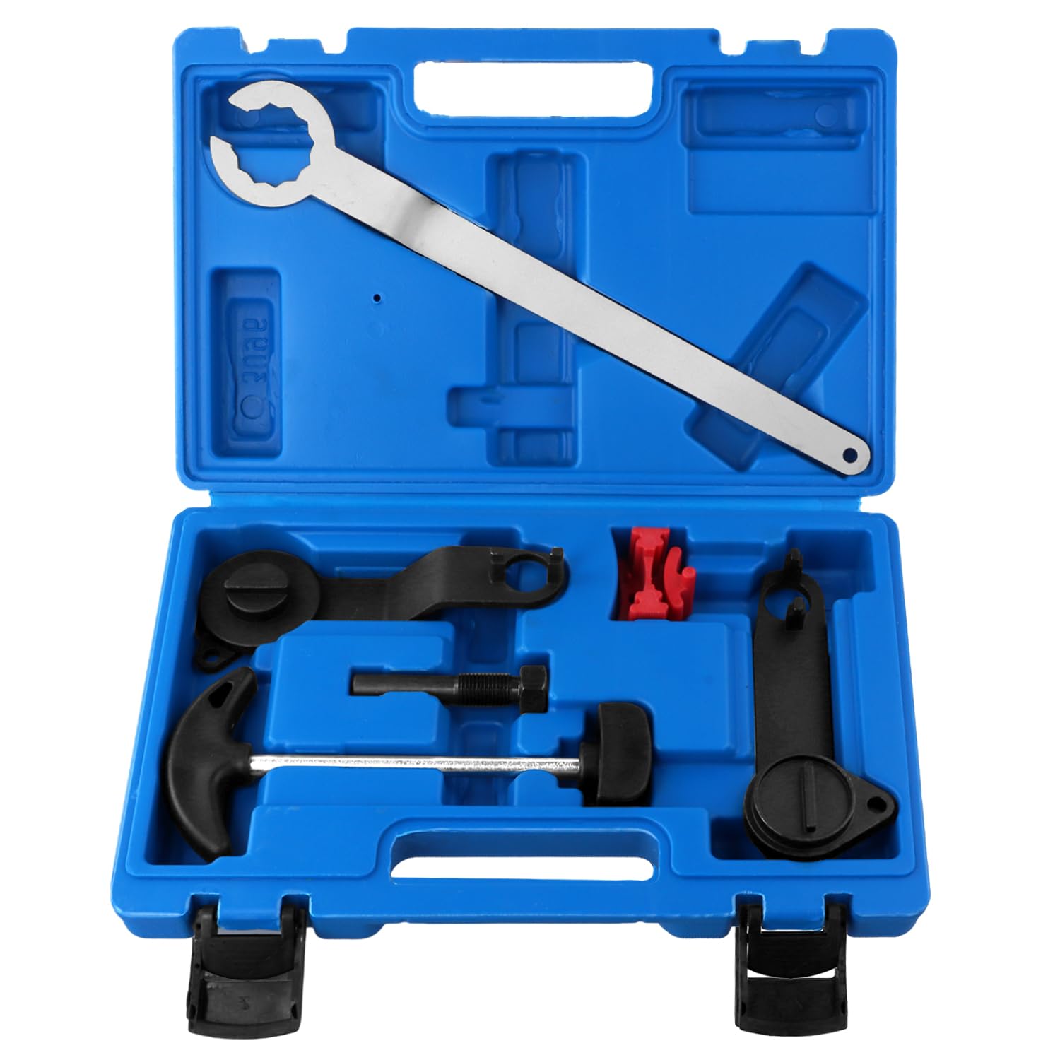 QWORK® Strumento per Cinghia di distribuzione, Strumento per Albero a camme, Strumento di Regolazione del Motore, Compatibile con Audi A3, Jetta, Skoda