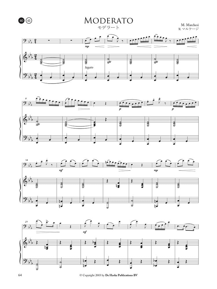 Bel Canto for Trombone