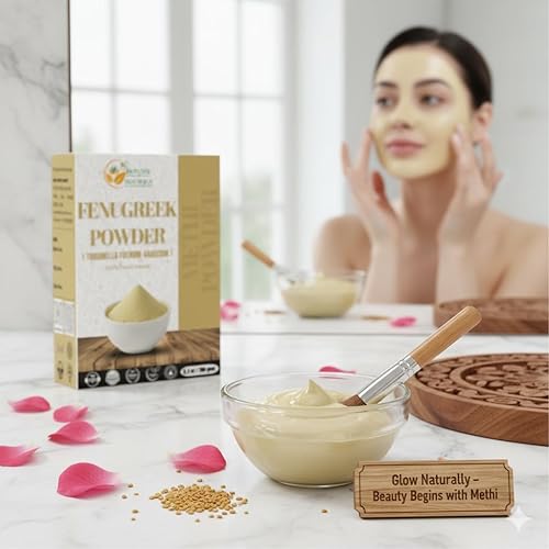 Miniatura 3 de HERBS BOTANICA Organic Fenugreek Powder Organic For hair Growth Fenogreco En Polvo, Spice Cooking Methi, Fenogreco En semillas, Fender Greek Seeds