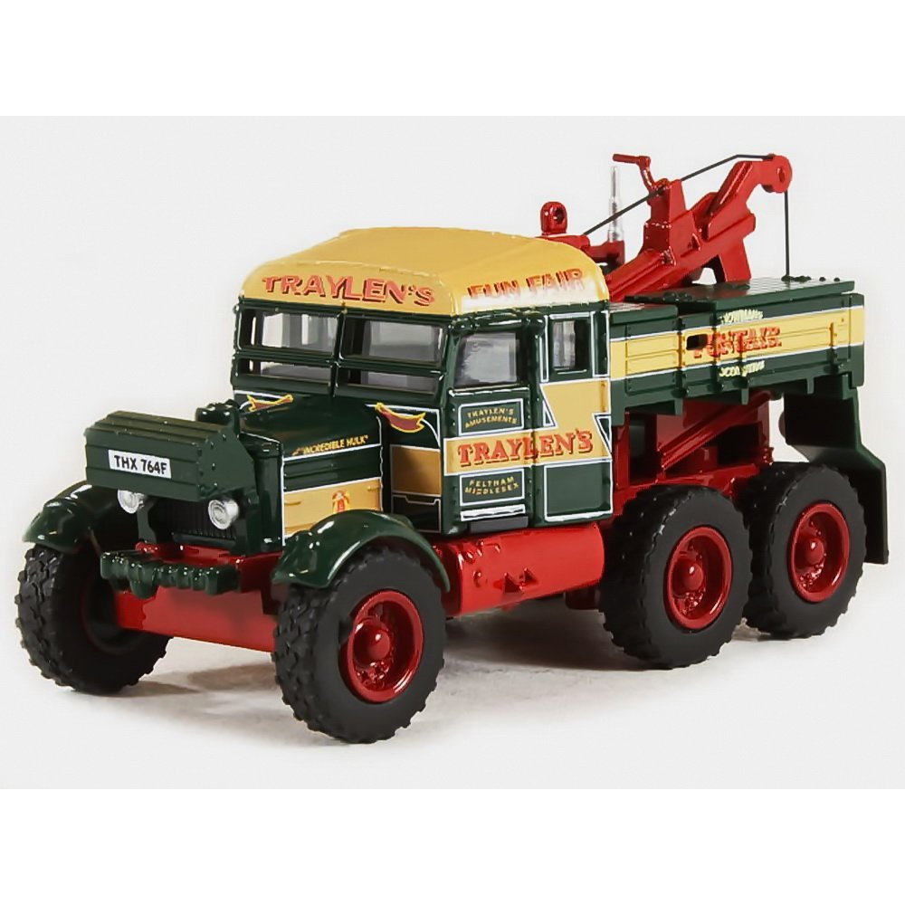 Oxford Diecast 1:76 Traylens Funfair Pioneer Recovery Tractor Collectable model 76SP003