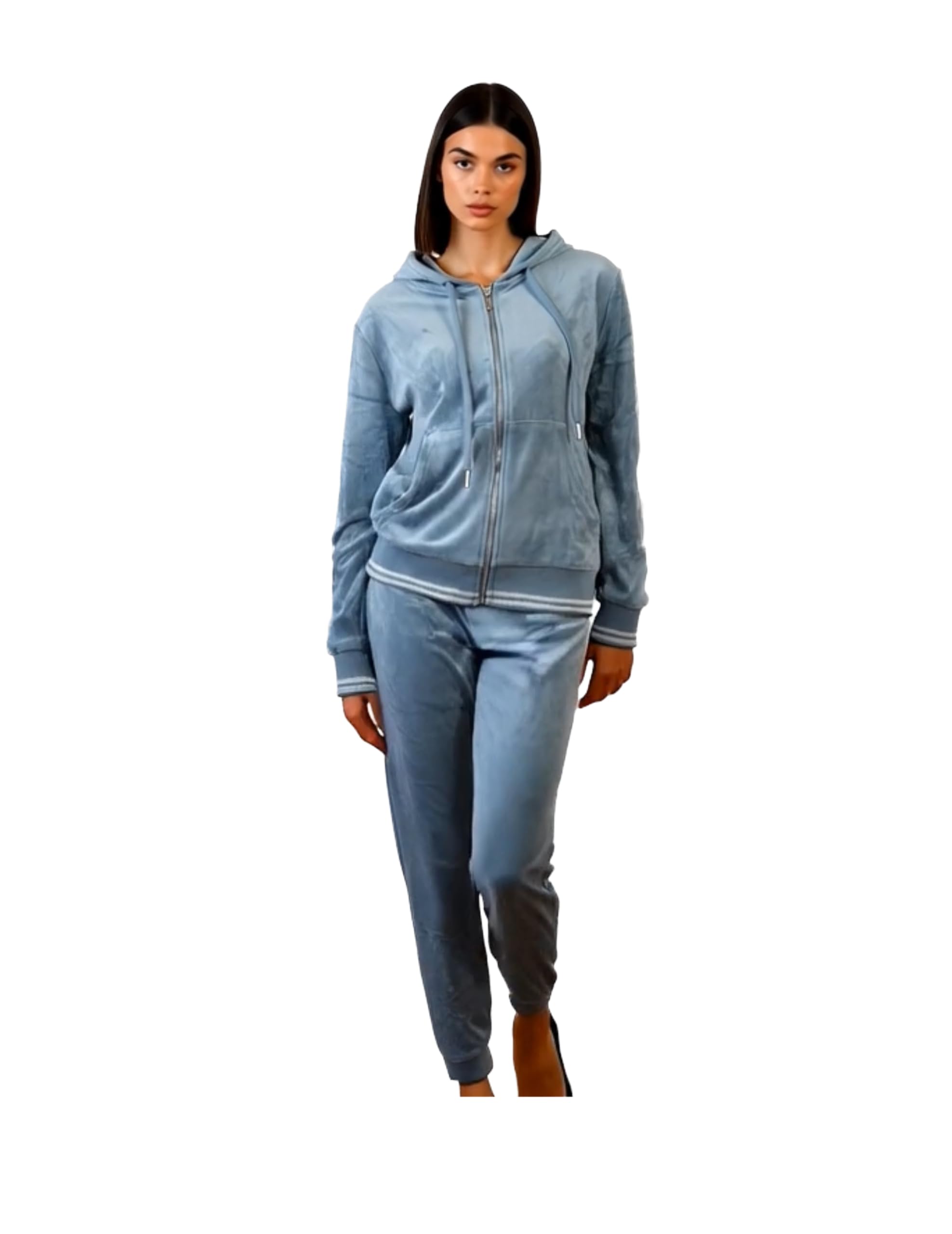 Tuta Donna CINIGLIA Invernale Top Soft - Tuta Donna Invernale Completa Sportiva Felpata Morbida