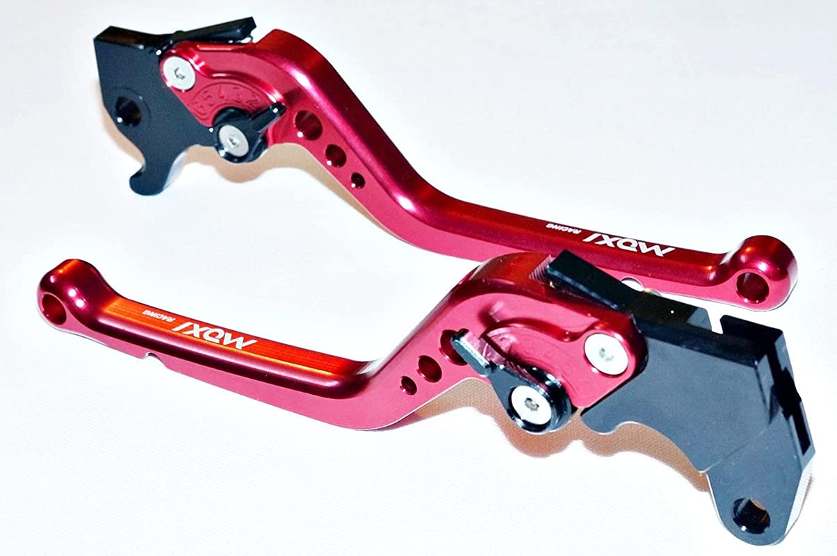 Aow Attractive Offer World R15 V3 Non-ABS Only (NOT for V1 and V2) Adjustable Brake Clutch Lever (Red)