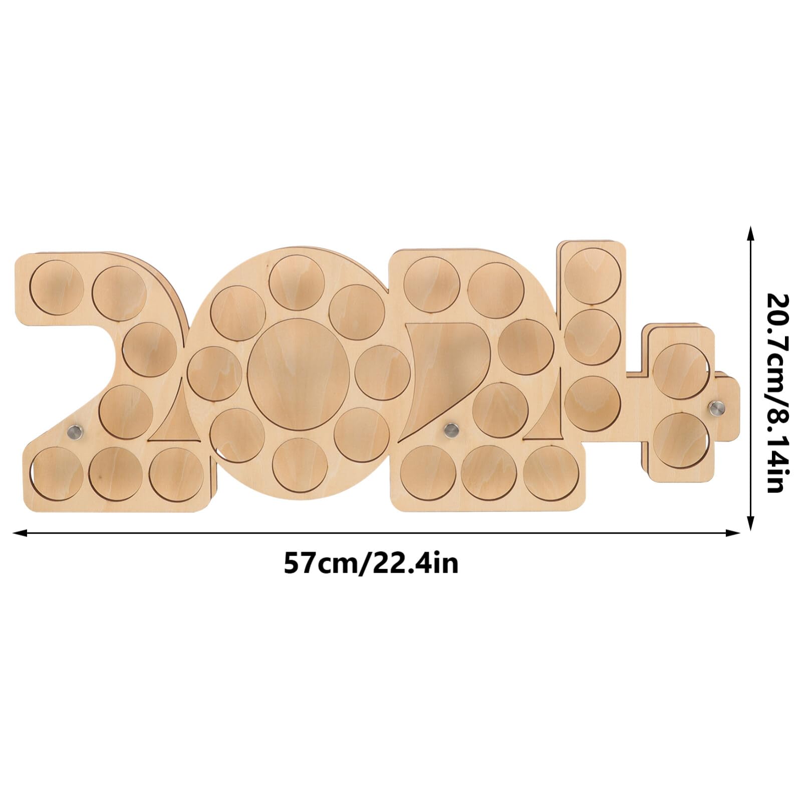 VANZACK Espositore Legno Per Palline Da Golf Supporto Decorativo Con Spazio Per Mazze Design Moderno Per Golfistiche Personali e Professionali