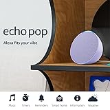 Amazon Echo Pop (newest model), Our smallest speaker, Designed for...