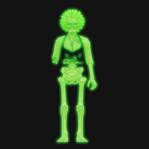 Miniatura 6 de Super7 Return of The Living Dead Zombie Trash (Monster Glow) - Figura de acción de El regreso de los muertos vivientes de 3.75 pulgadas,