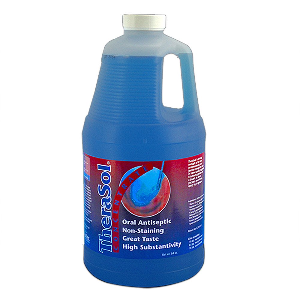 TheraSol, Concentrate, 64 oz. (1/2 gallon) : Oral Irrigators : Health & Household