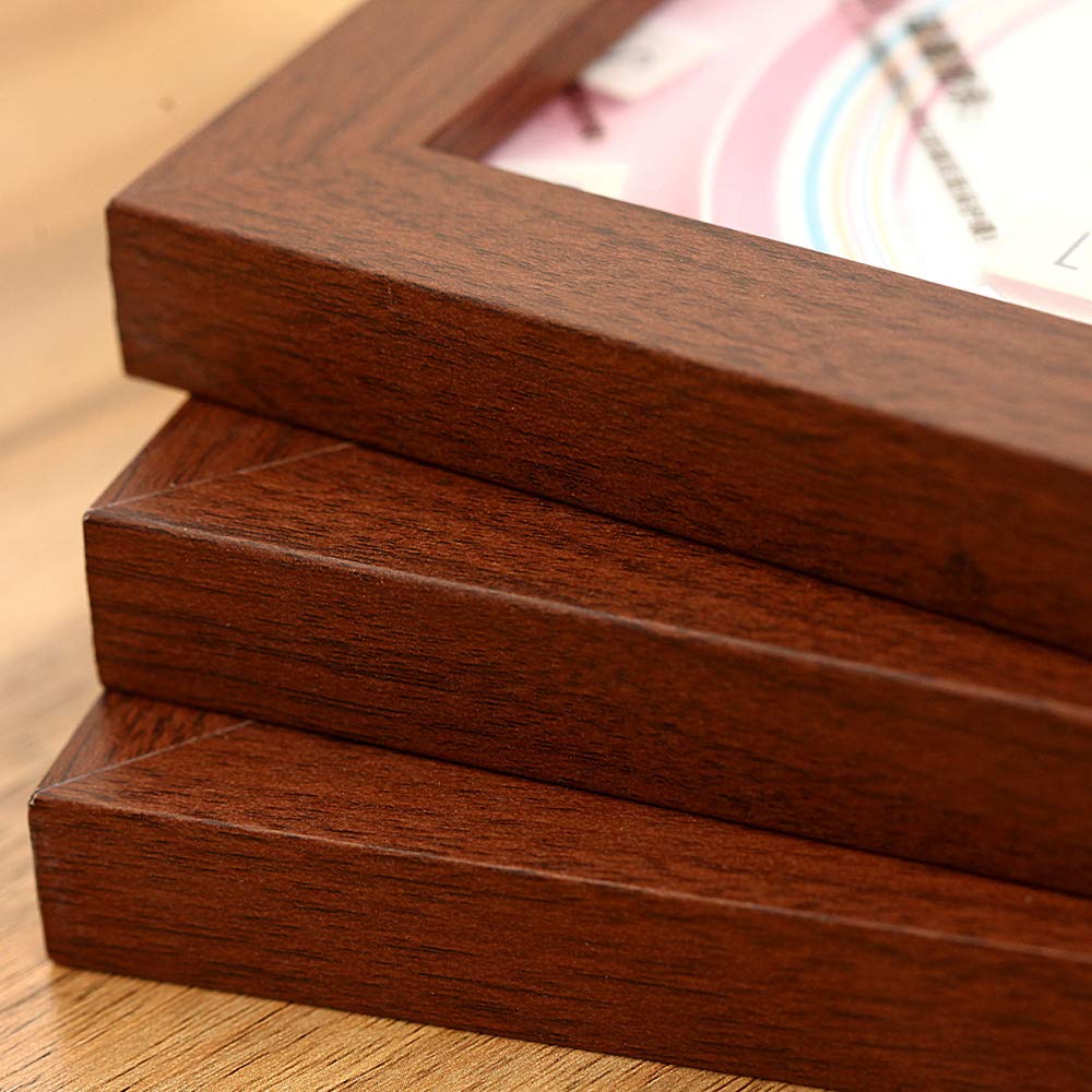 Amazon.co.jp: フォトフレーム 木製額縁 壁掛け 12インチ16インチ