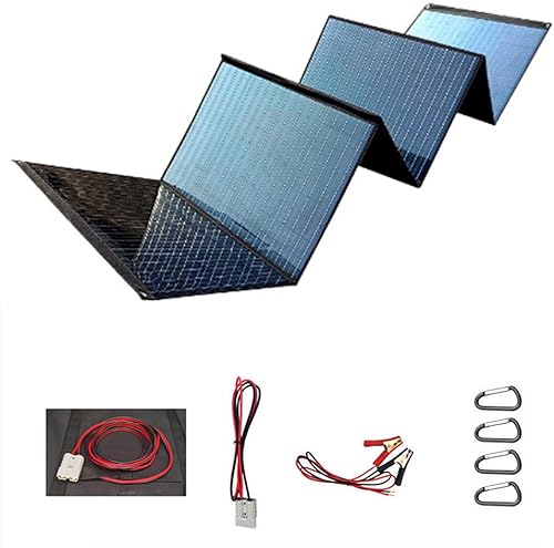 Miniatura 11 de Panel Solar Plegable, 300W/350W/400W/500W/600W Cargador Solar Portátil, Panel Solar Monocristalino, Sistema Completo Fotovoltaico, Tableta Verano