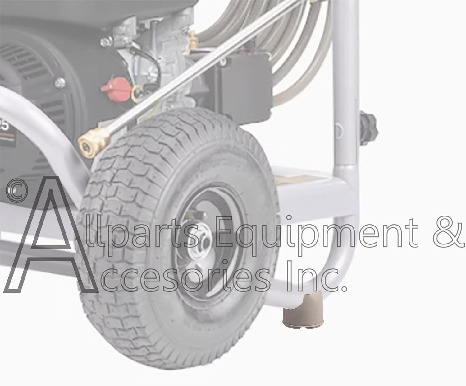 Simpson Cleaning OEM 7105468 Replacement Gray Non Marking Fitted Isolator Service Kit with 2 Rubber Feet and Mounting Screws for Multiple Brands of Gas Powered Pressure Washers