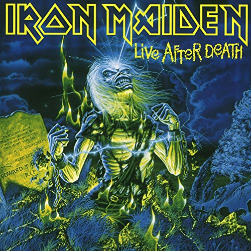 Portada del vinilo Live After Death de Iron Maiden