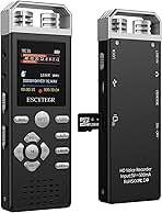 144GB Digital Voice Activated Recorder 1536KBPS Audio Voice Recorder with Playback Recording Device Dictaphone Sound Tape Recorder with Password Protection for Lectures,Meetings