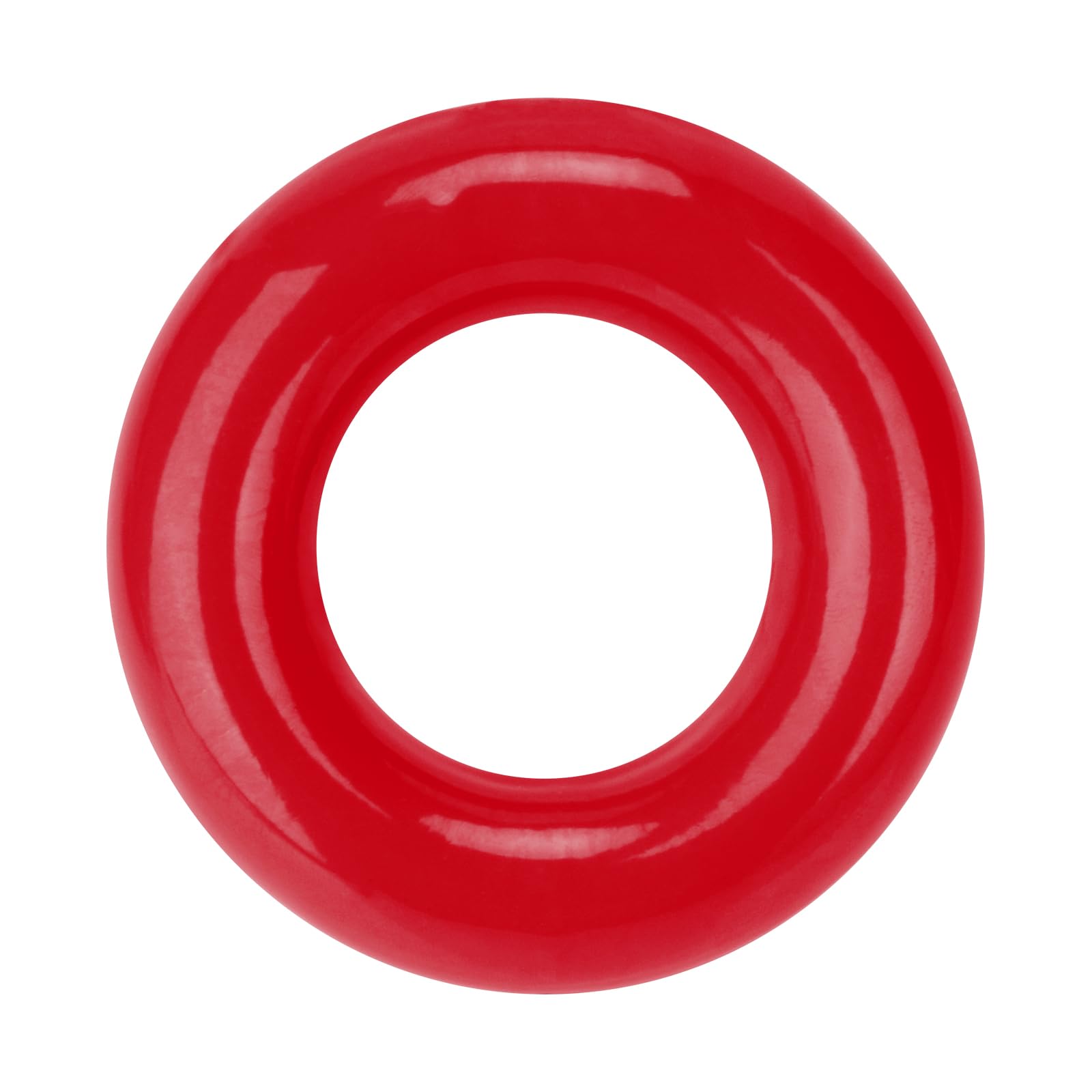 stonylab Anneau de Plomb Revêtu de Vinyle pour Flacons, Anneau de Flacon avec Diamètre Intérieur 61 mm, Fermeture Sécurisée pour Flacons de 250-2000ml, Rouge