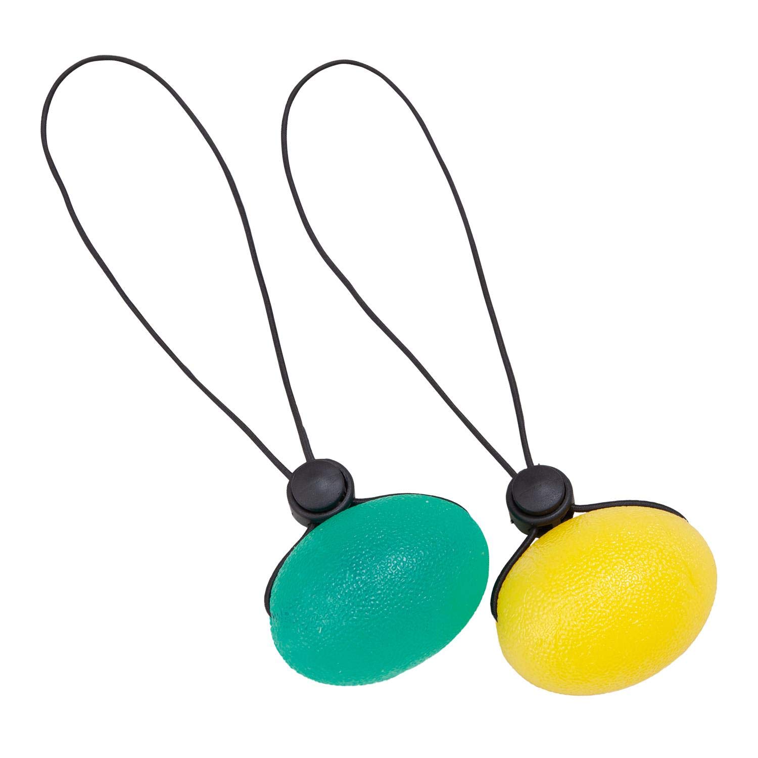 Amazon.co.jp: コモライフ ひも付握力たまご ライム&レモン