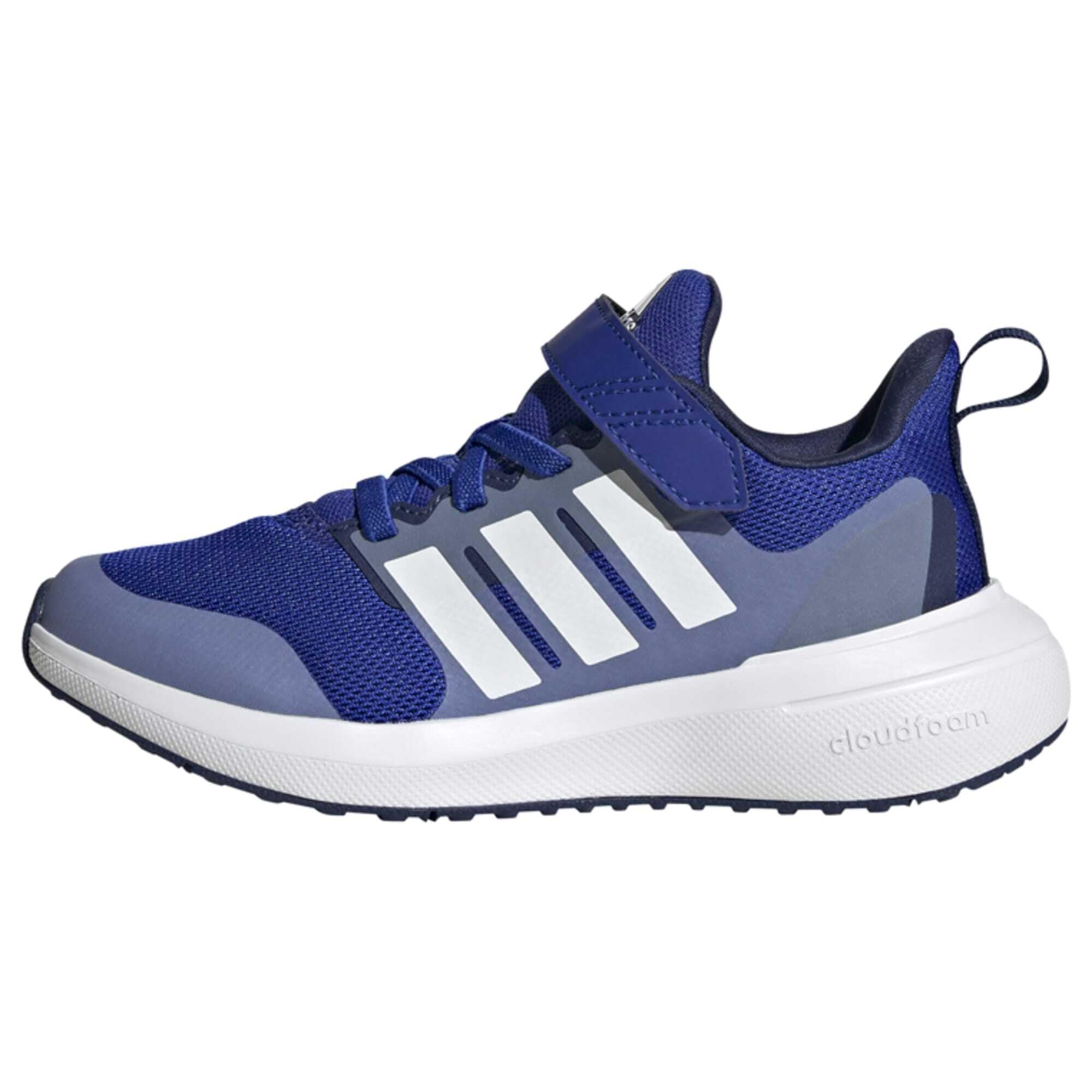 adidas Fortarun 2.0 Cloudfoam Elastic Lace Top Strap Shoes, Sneaker Unisex niños