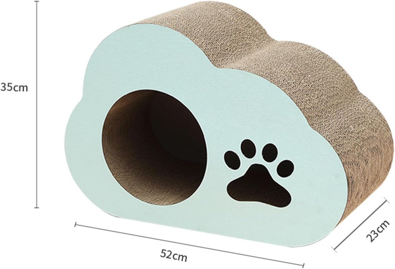 Cat Scratcher House Prevents Furniture Damage Cute Practical Scratching Board