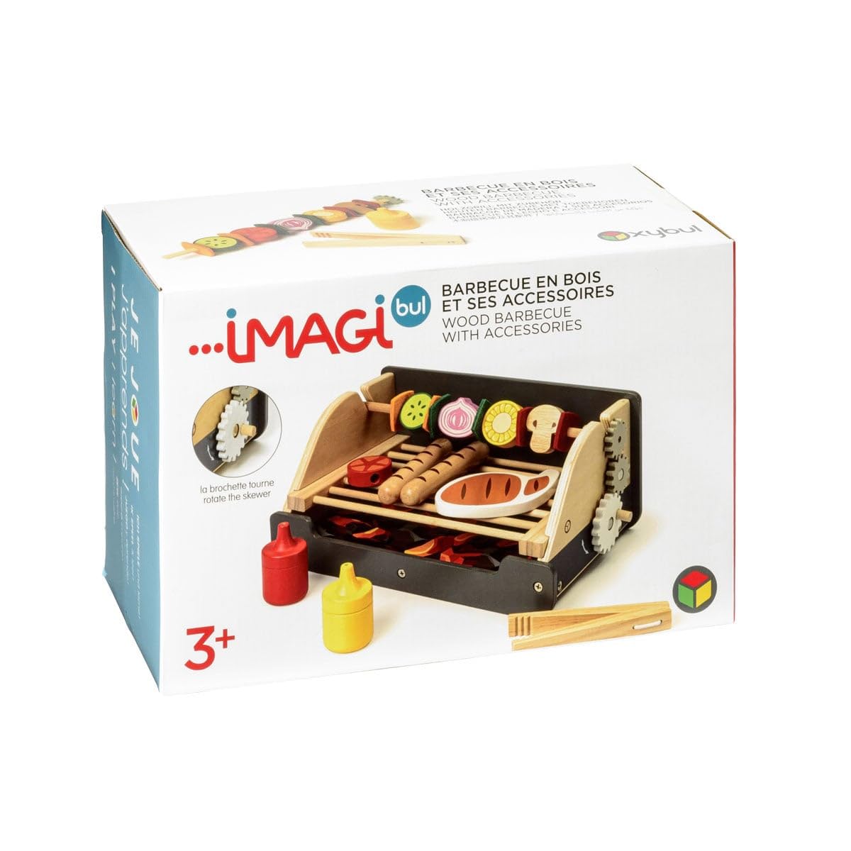 oxybul | Barbecue en Bois et Ses Accessoires | 3 Ans - 8 Ans