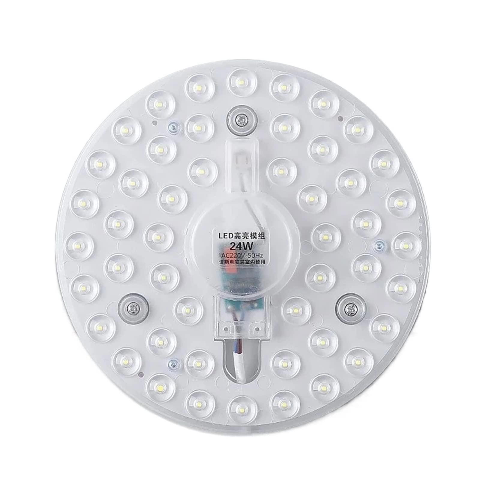 YFcaiheng 100W 36W 24W 18W 12W LED Anello Pannello Cerchio Luce SMD LED Rotondo Soffitto Bordo Circolare Lampada Consiglio AC 220V 230V 240V Luci LED (Color : 100W Warm White)