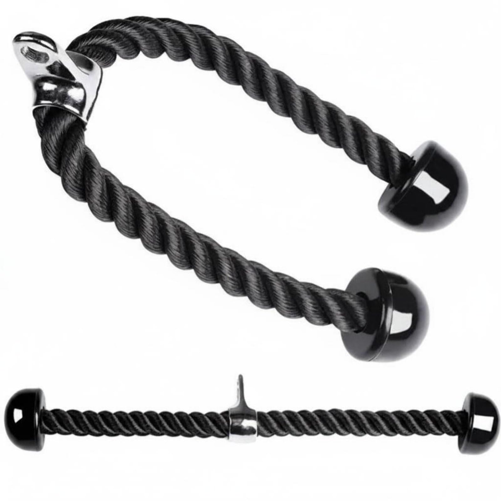 Heavy Duty Home Gym Cable Pulley System Full Shape Workout LAT Pulldown Pulley System, Black-image-49