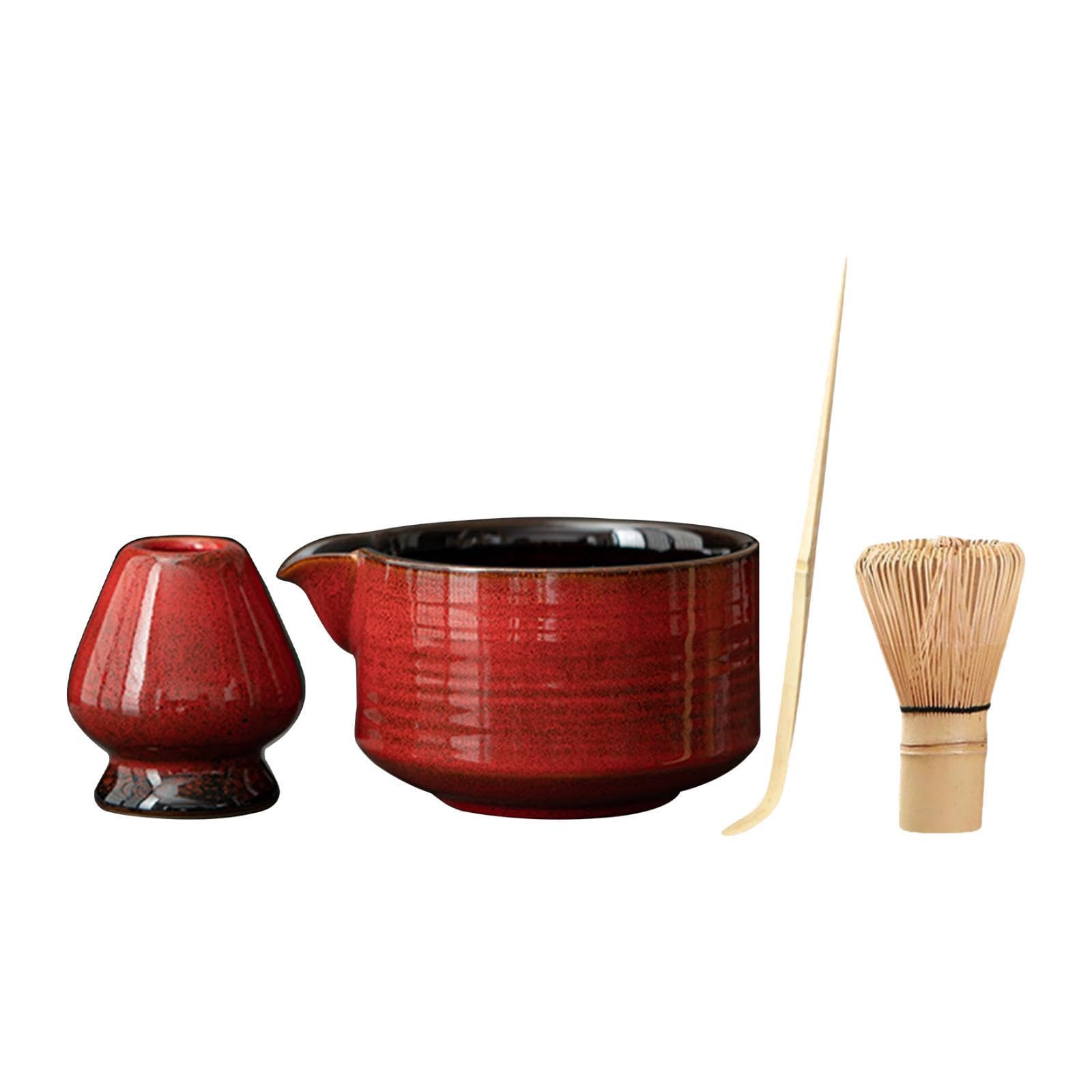 MERISHOPP™ Matcha Set Tea Making Utensils Tea Making Tools Tea Bowl Pottery Matcha Bowl 3