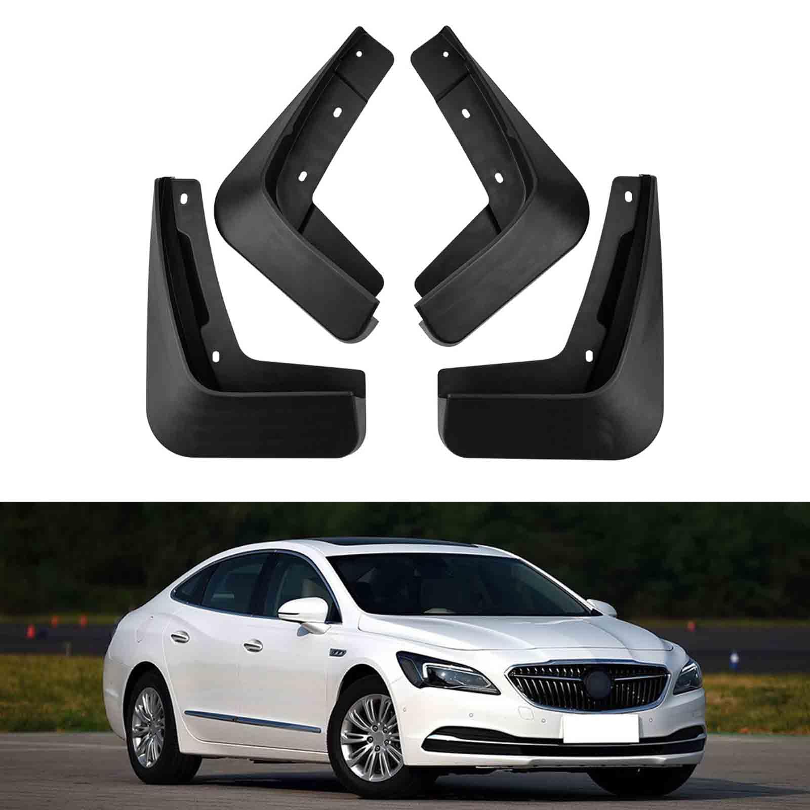 YPSBBHD Car Mud Flaps Fender Splash Guards, Compatible with Buick Lacrosse 2016-2022, Splashproof Exterior Accessories for Car Wheel Protector