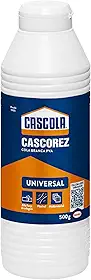 Cascola Cascorez Universal, Cola branca extra forte de fácil aplicação, Cola de PVA com secagem transparente, Cascorez Universal para colagens de alto desempenho, 1x0,5kg