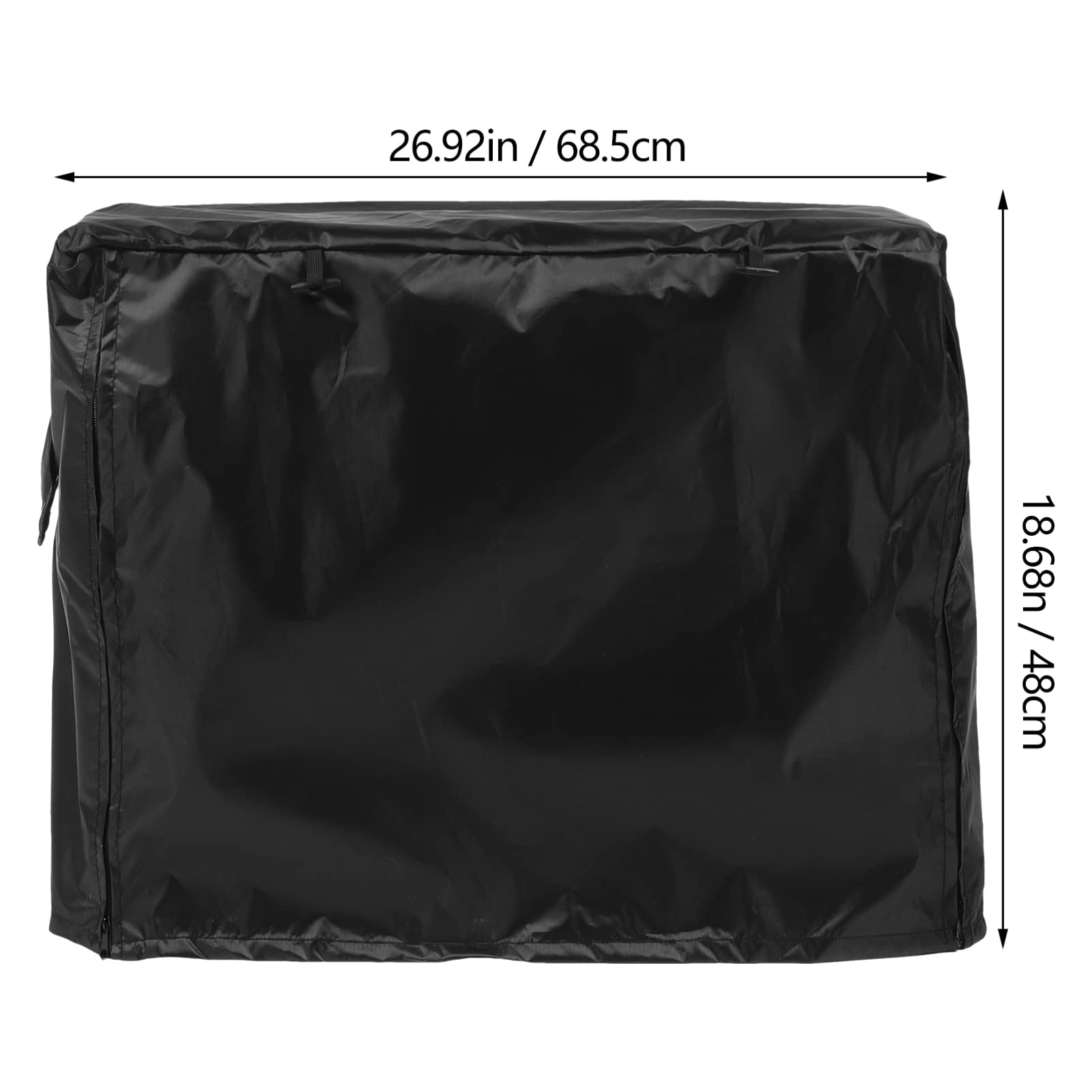 HOLIDYOYO Dog Crate Cover Protective Privacy Shield for Pet Lightweight and Durable for Indoor Outdoor Use Blocks Light and Reduces