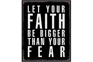 Inspiring Faith Posters: Empowering Words for Your Home