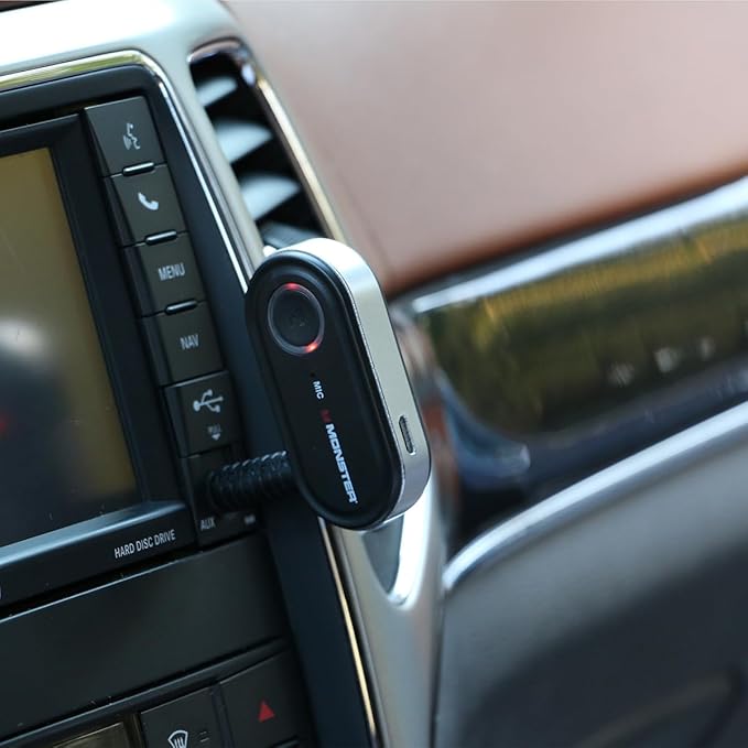 Receptor Bluetooth Monster Audio, Adaptador Aux con Jack 3.5mm miniatura 9