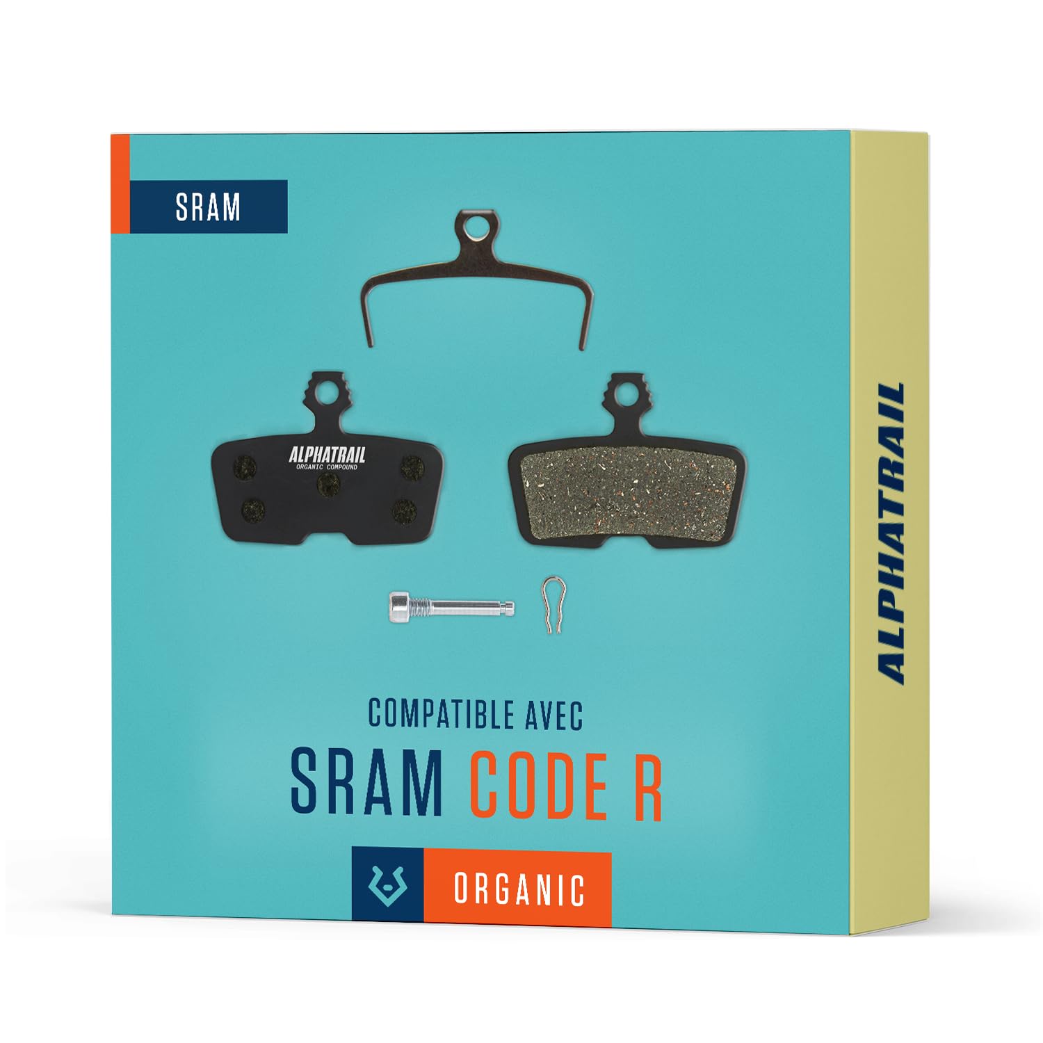 Plaquettes De Frein VTT Pour SRAM Code R, RSC, DB8 Et Guide R – Organiques Ou Frittées – Haute Performance, Silencieuses, Durables (3000 Km) – Don De 25ct à World Bicycle Relief