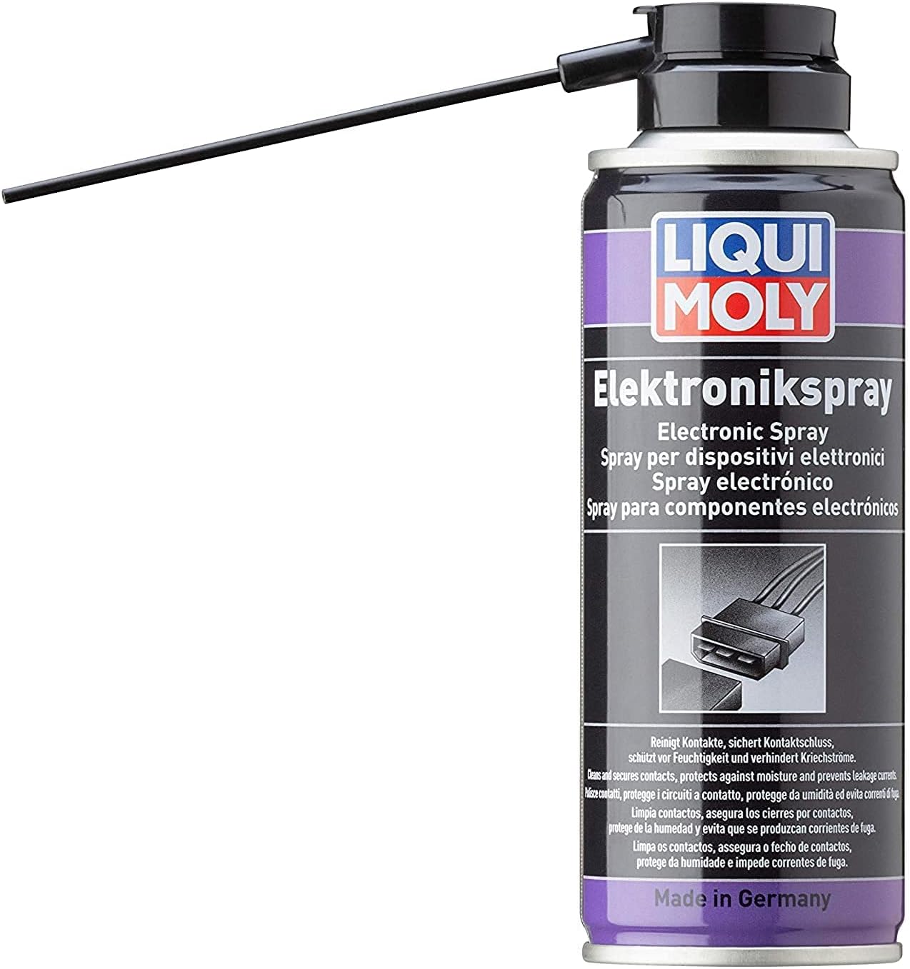 Liqui Moly Electric Parts Cleaner - Liqui Moly Electronic Spray (200 ml Aerosol Can)
