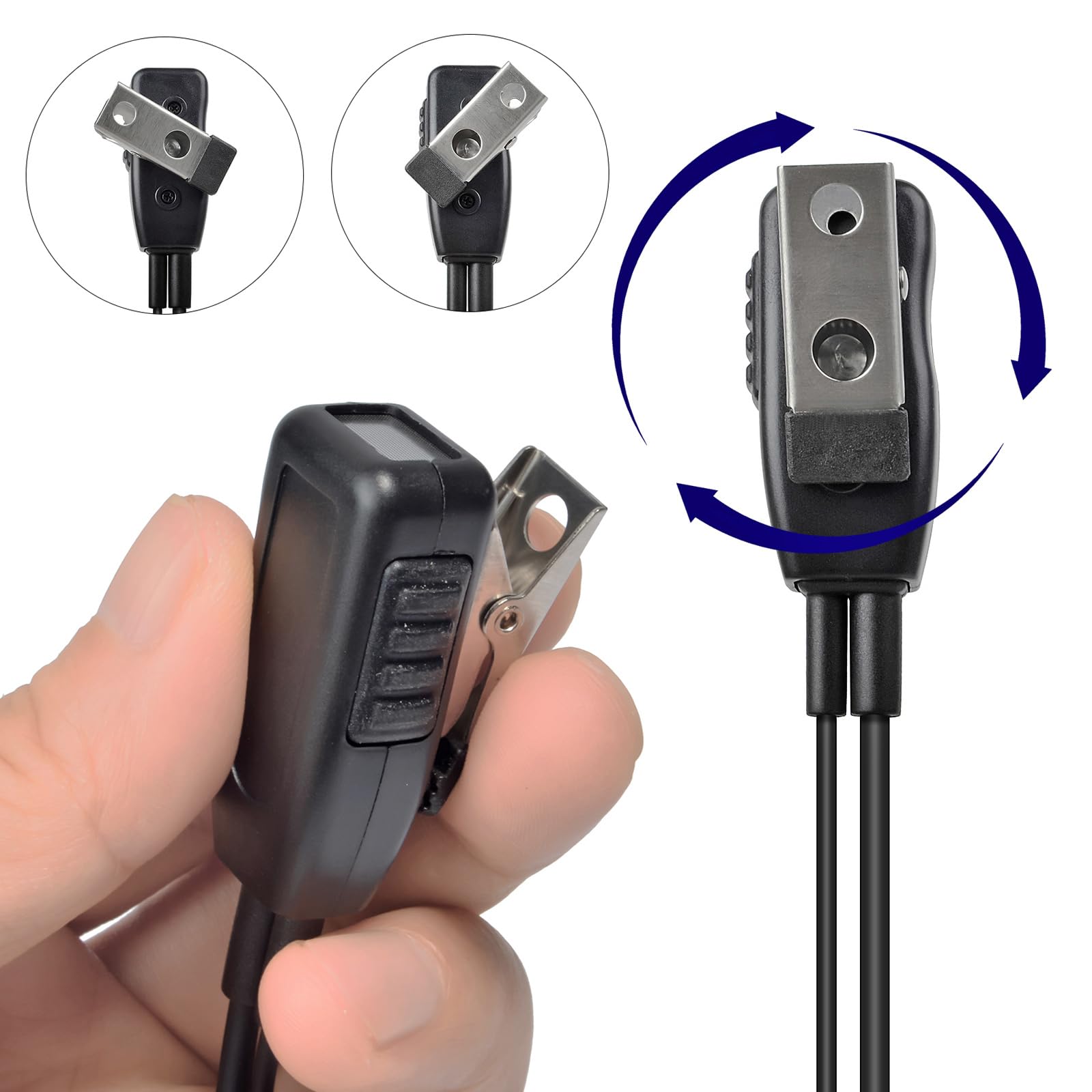 HYS TPH900 Micro-Casque Tubulaire Compatible avec Airbus TPH-900 TETRAPOL (H1-TPH900) - 4