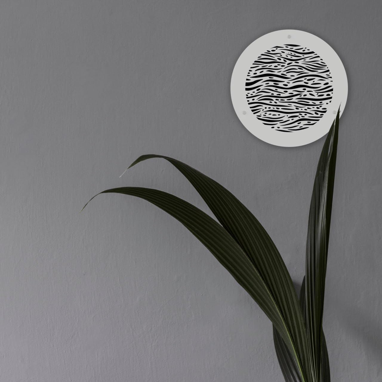 SABA Home Decor Round Registers, Grilles & Vents - Home Improvement AC Air Vent Cover (8" Duct (10" Overall) Screws)