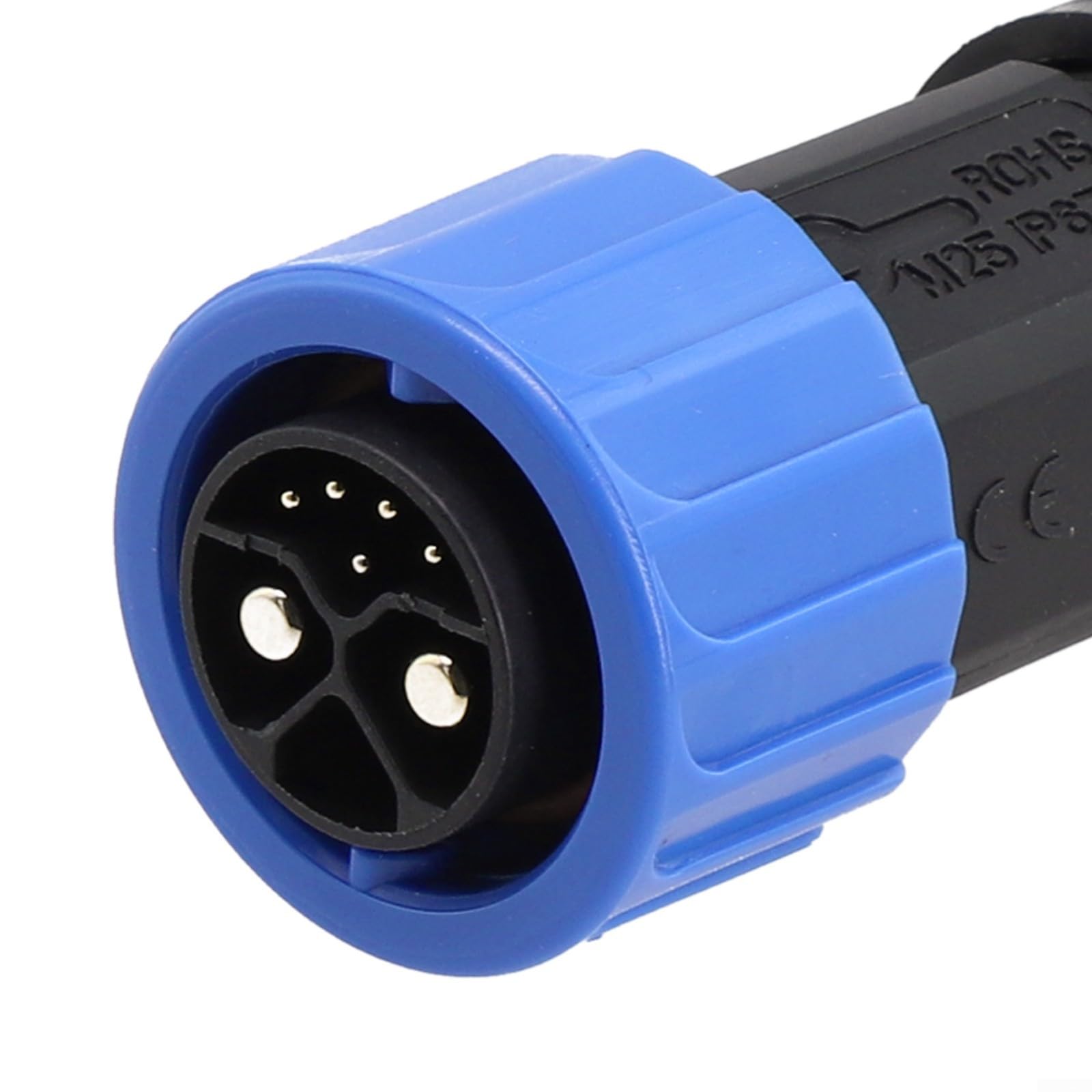 Batterieanschluss, männlich, weiblich, IP67, 2 + 1 + 5 Pins für Energiespeicher, 500 V, 50 A, geeignet für Hochstrom und raue Umgebungen (männlicher Kopf)
