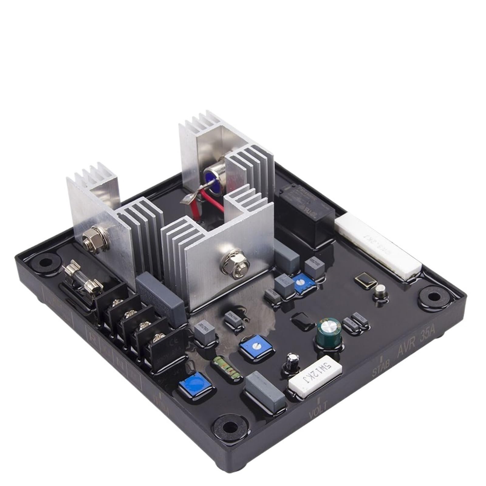 AVR AVR-35A Brushless Generator Automatic Voltage Regulator For Alternator Stabilizer Control 1Pcs(AVR-35A)