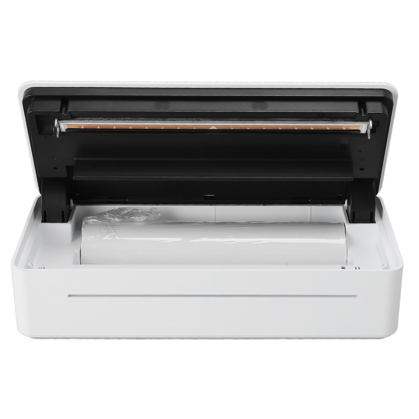 Gonetre Imprimante Thermique, Résolution 300 Dpi, Imprimante Papier sans Encre avec Découpe Automatique, Prise en Charge de la Connexion USB sans Fil pour Le Bureau à Domicile