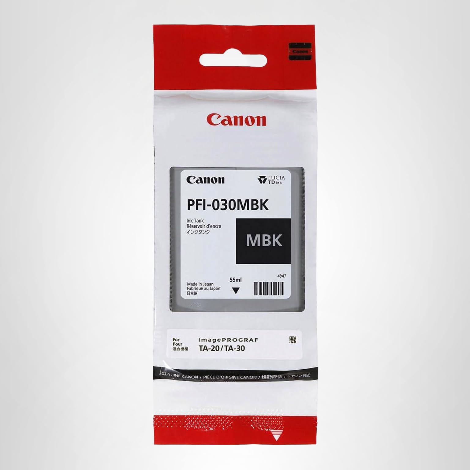Amazon.com: Matte Black Ink 55ml (PFI-030MBK) for Canon