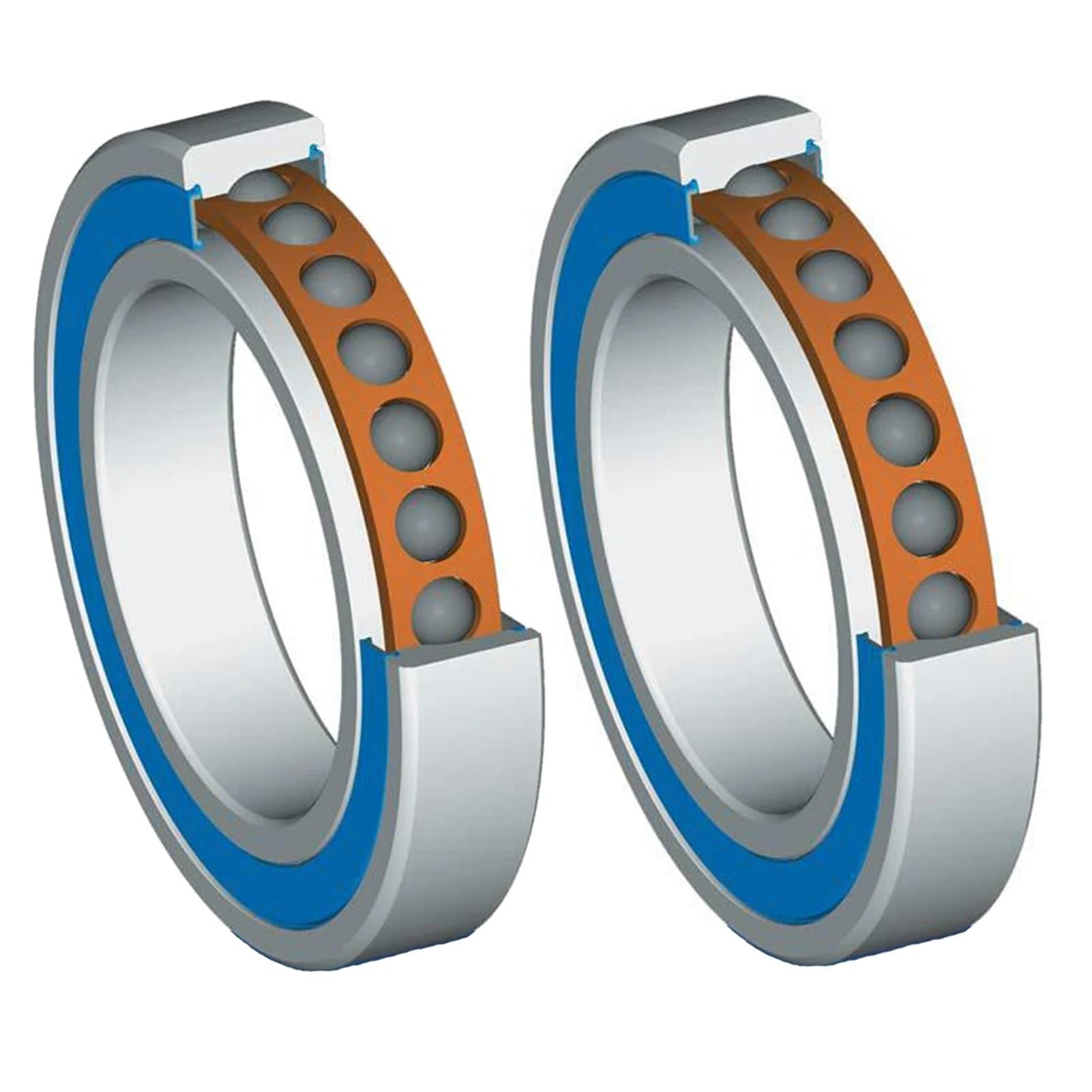 Roulements à contact oblique 71901 anti-vibration pour broche CNC P4