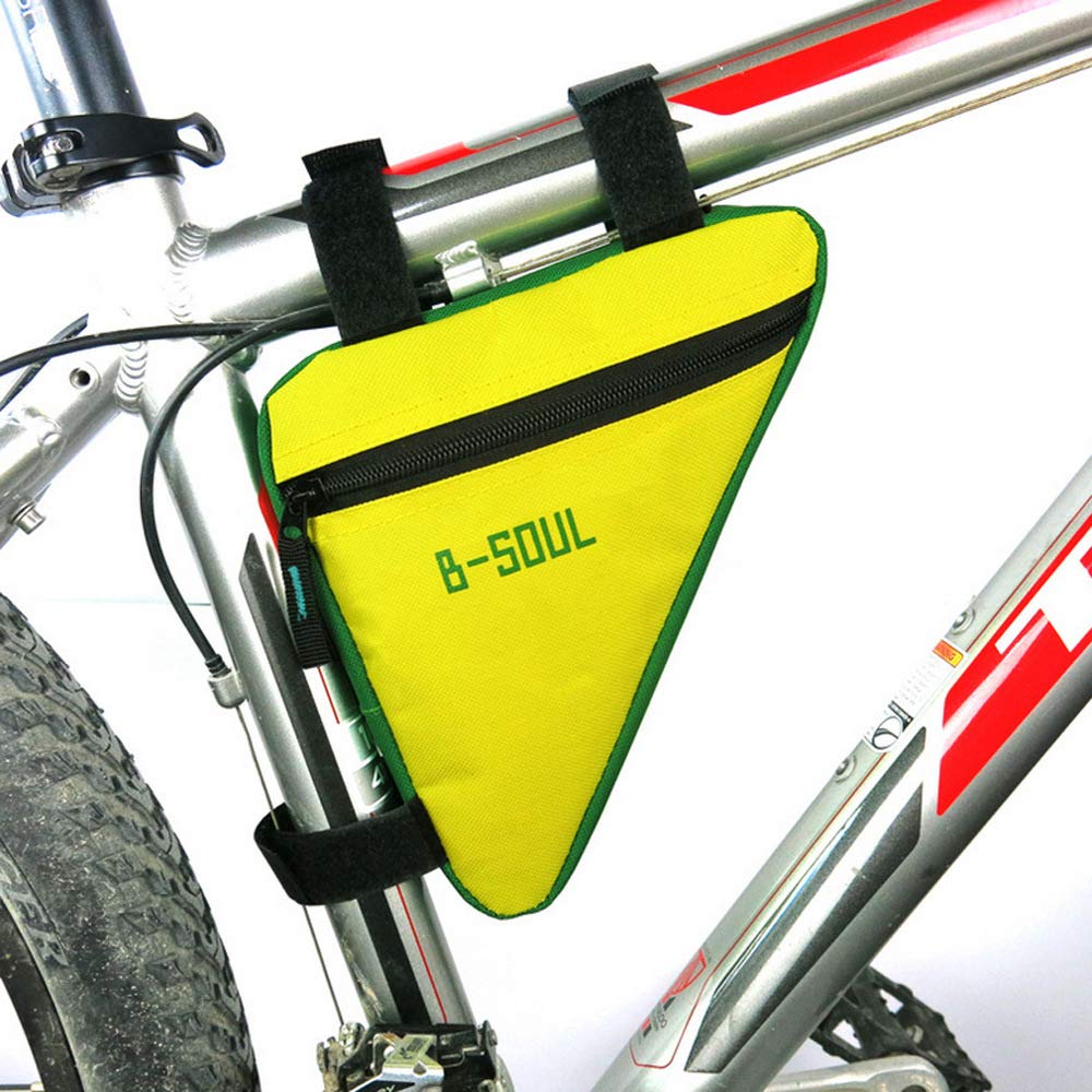 Triangle Frame Bike Bag, Bicycle Bag Quick Release Front Saddle Cycling Storage Frame Pouch Tool Bag