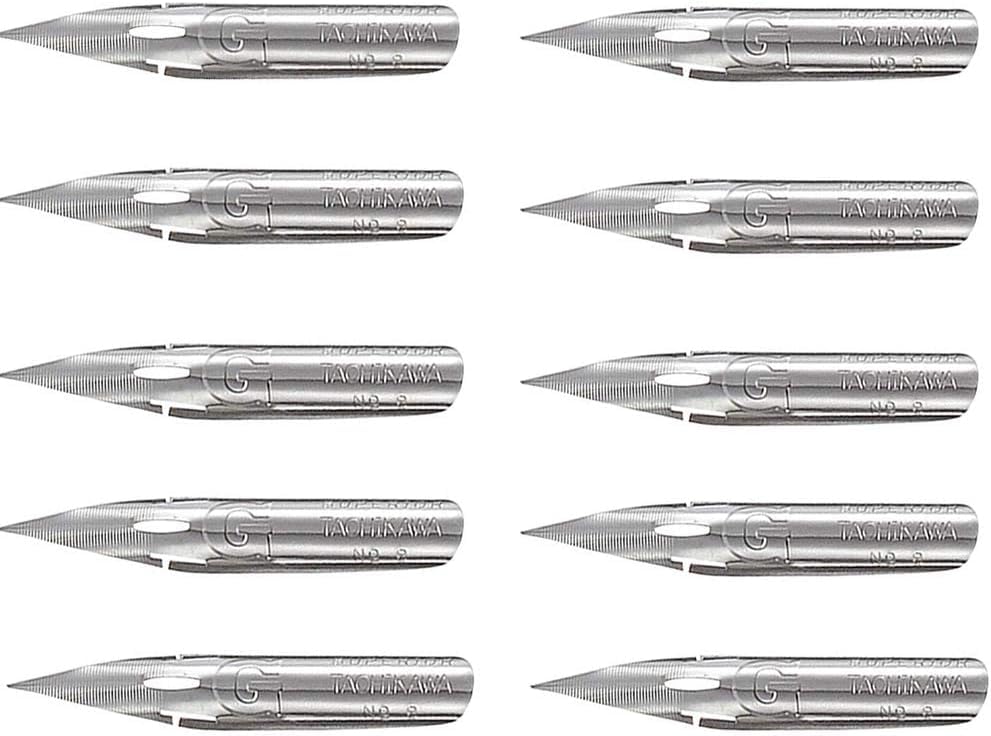 Tachikawa Manga Pen Nib G-Pen - 10pc