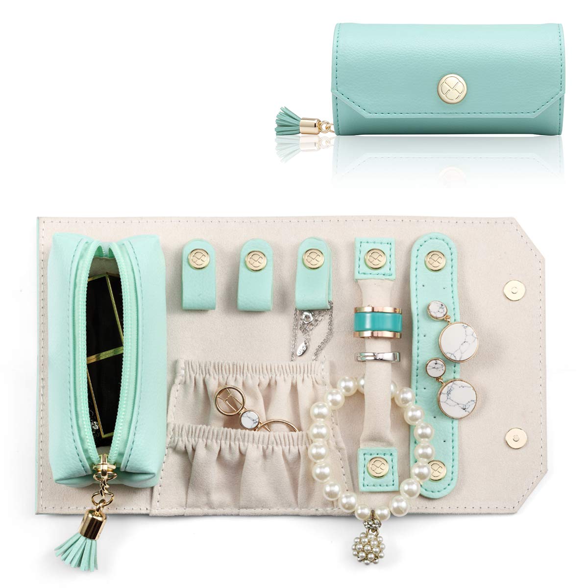 conair travel smart jewelry roll bolsa