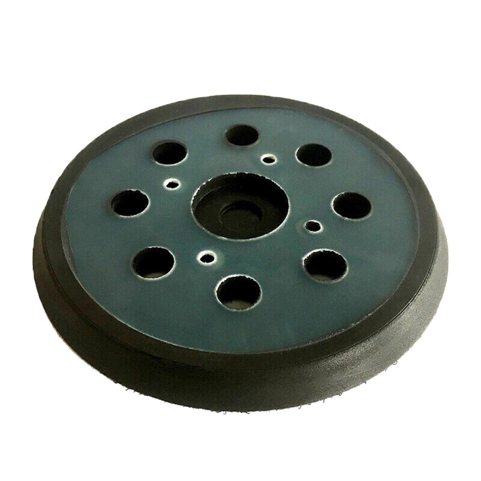 5 Inch 8 Hole Hook & Loop Sanding Pad Replacement Backing Plate for Orbital Palm Sander | Universal Replacement Disc Pad with 4 Screw Mount | For Wood, Metal, Glass & Stone Sanding-image-27